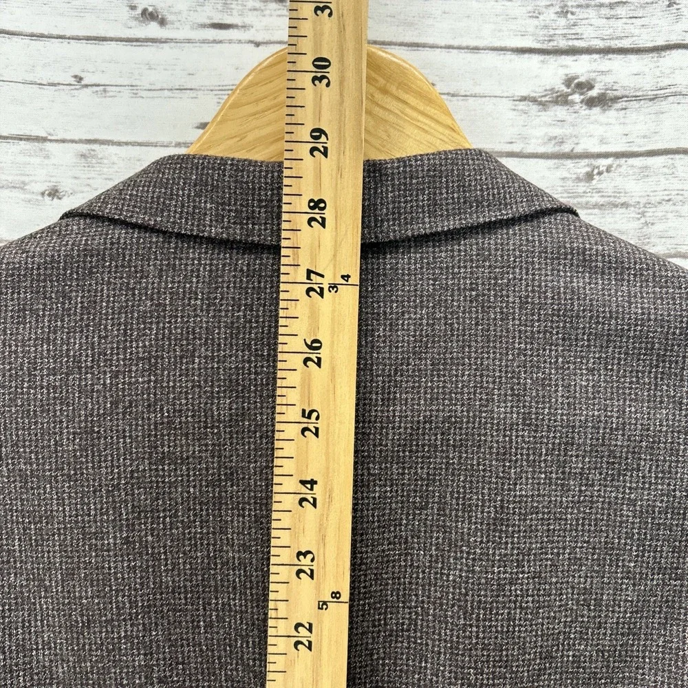 Hugo Boss Men's Nold2 Slim Fit 100% Wool Plaid Two Button Blazer US 38R IT 48